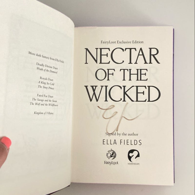 Nectar of the Wicked (Fairyloot Exclusive) 