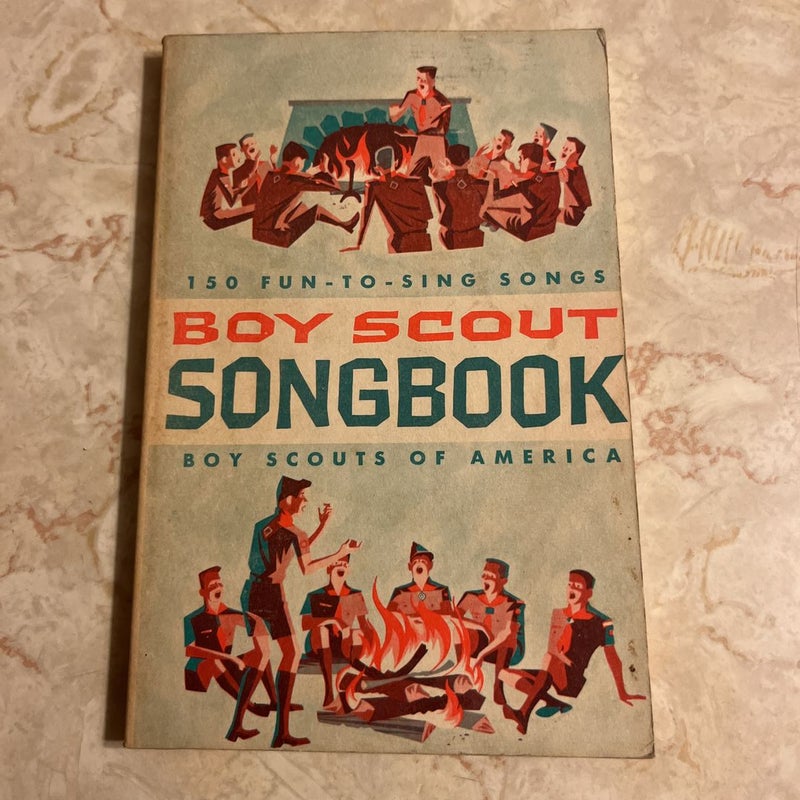 Assorted vintage Boy Scout books 