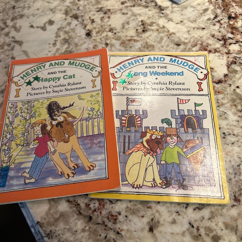 Henry and Mudge book bundle  
