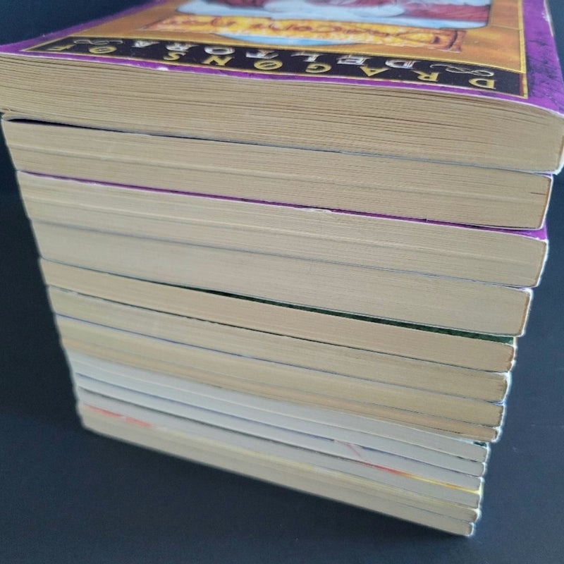DRAGONS OF DELTORA AND BEAST QUEST LOT OF 14 BOOKS EMILY RODDA W/COMP. SET #1-4