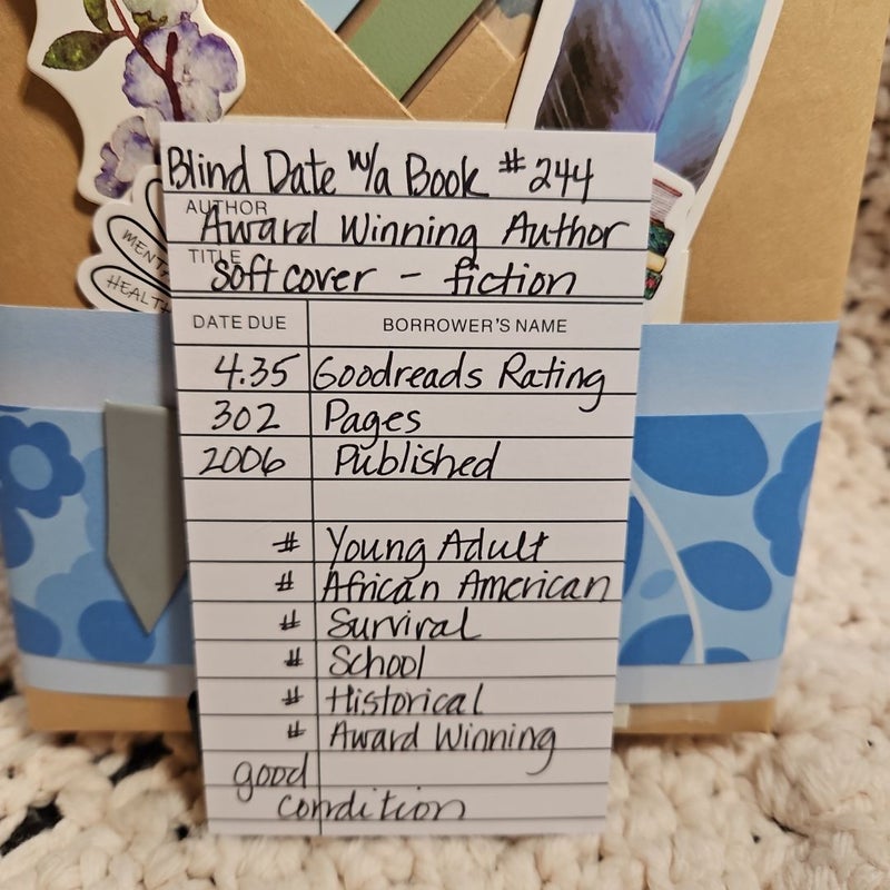  Blind Date with a Book #244