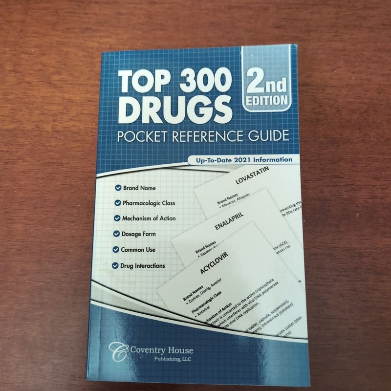 Top 300 Drugs Pocket Reference Guide (2021 Edition)