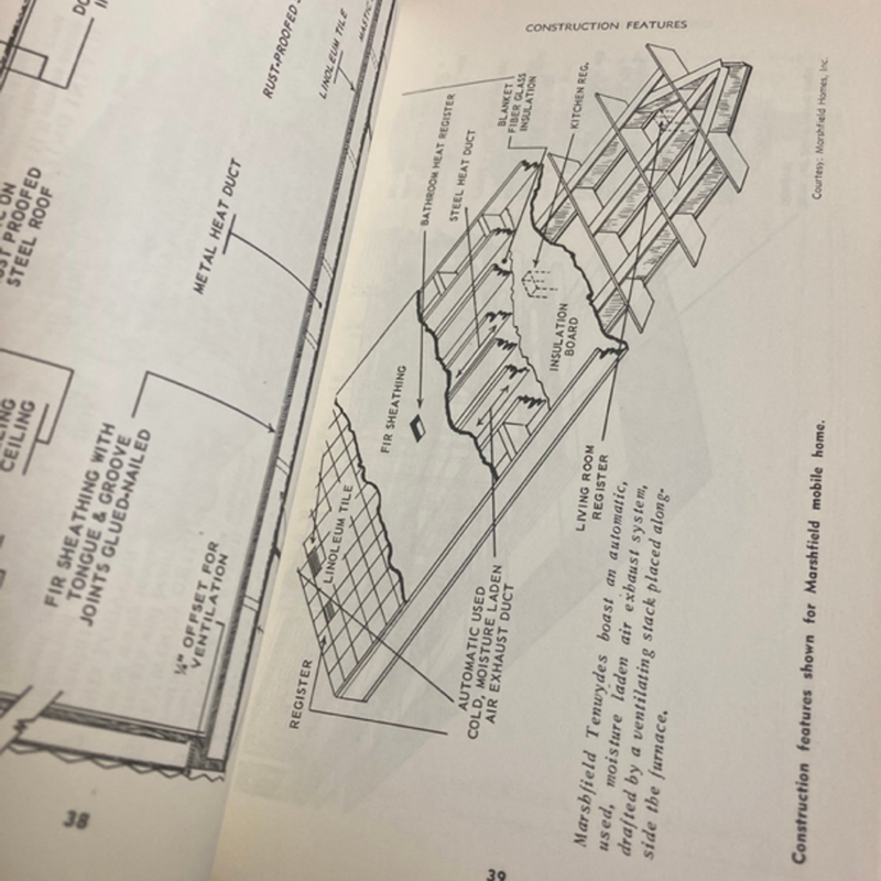 Mobile Home Manual -The Mobile Home How To Do It book   (Vintage 1961)