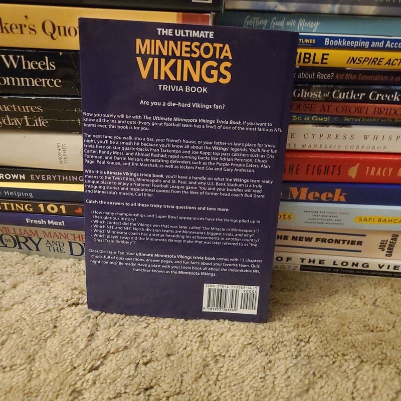 The Ultimate Minnesota Vikings Trivia Book