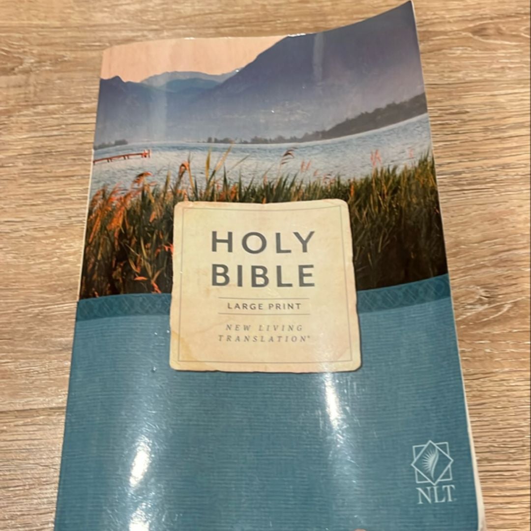 Holy Bible, Economy Outreach Edition, Large Print, NLT (Softcover)