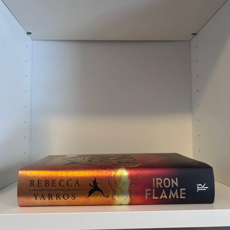 Iron Flame SIGNED, First Printing