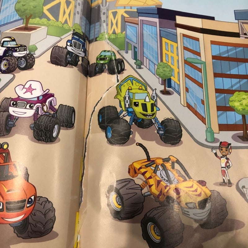 Blaze and Monster Machines Look and Find