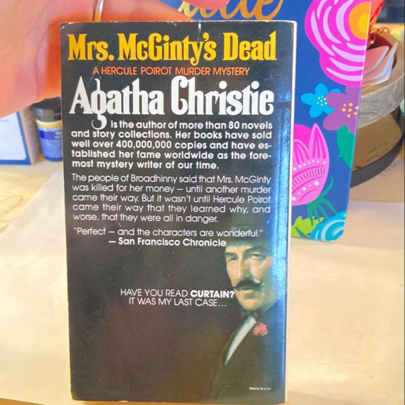 Mrs. McGinty's Dead (VINTAGE)