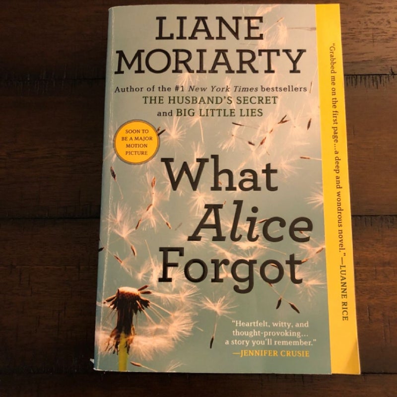 What Alice Forgot