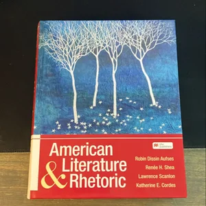 American Literature and Rhetoric