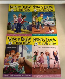 Nancy Drew and the Clue Crew #1-4