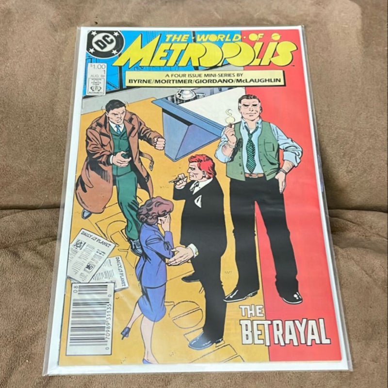 The World Of Metropolis (1988 DC) 4 issue mini series 