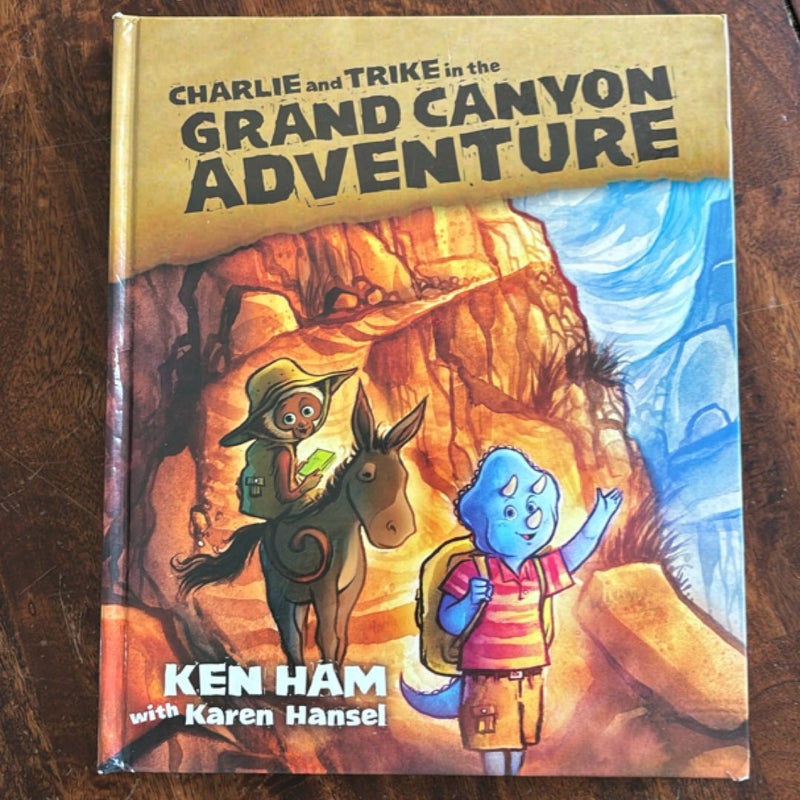 Charlie and Trike in the Grand Canyon Adventure