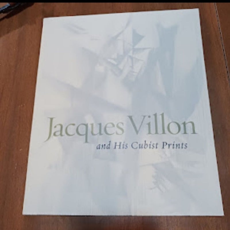 JACQUES VILLON AND HIS CUBIST PRINTS By Innis Howe Shoemaker Jacket Art Book