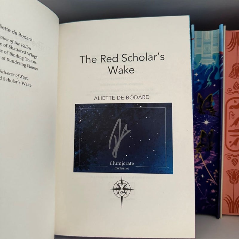 The Red Scholar's Wake (illumicrate edition)