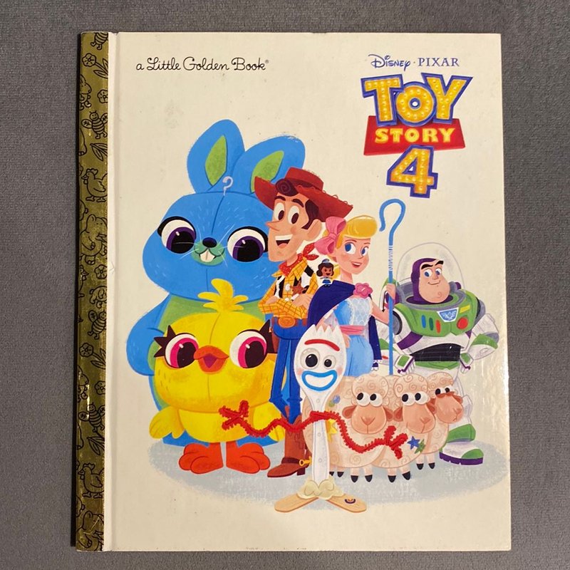 Toy Story 4 Little Golden Book (Disney/Pixar Toy Story 4) by Josh Crute