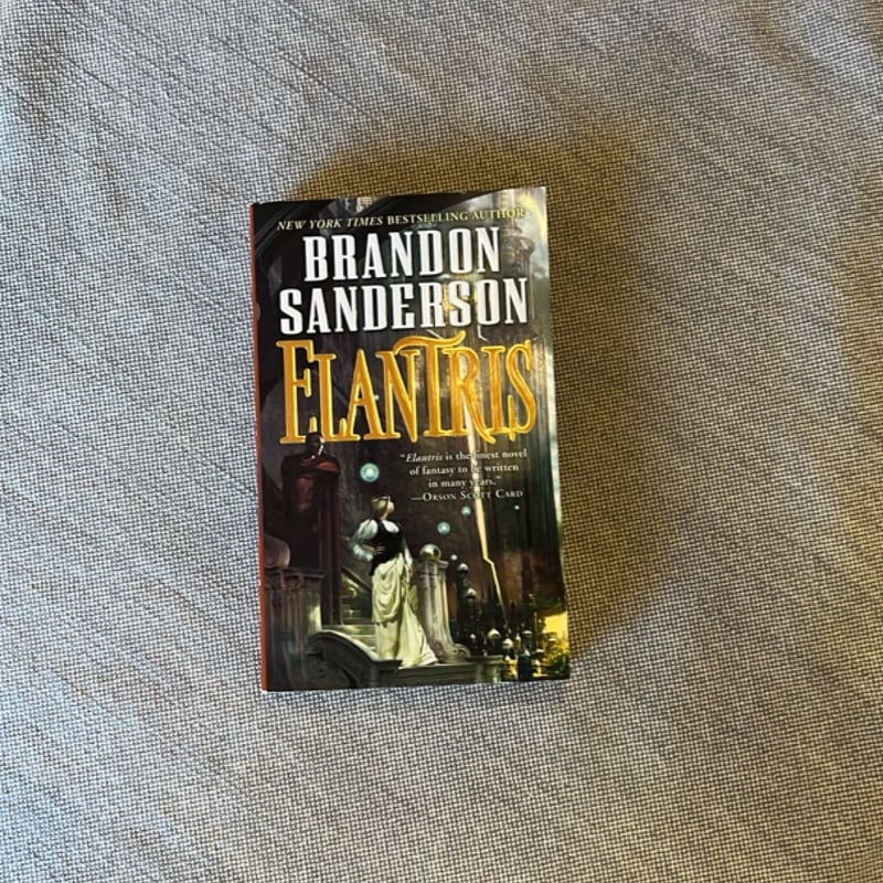 Elantris by Brandon Sanderson, Paperback | Pangobooks