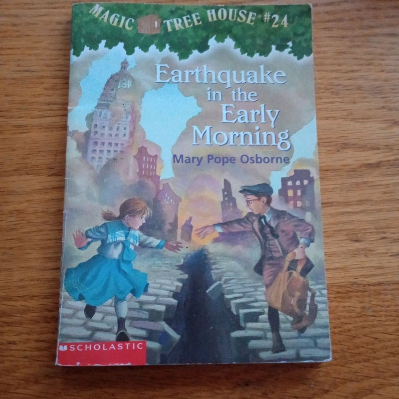 Magic Tree House Earthquake in the Early Morning