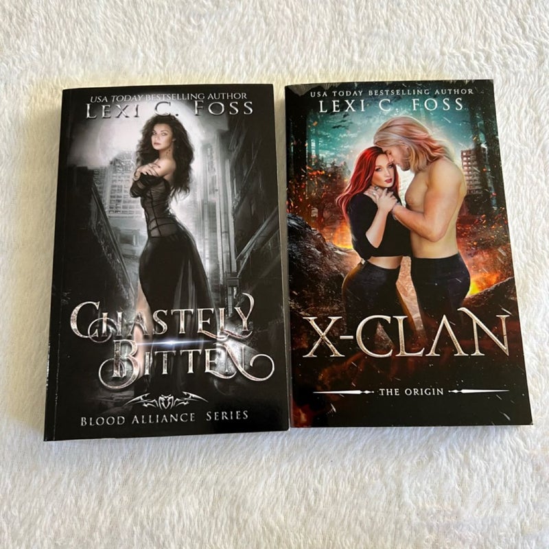 Lexi C. Foss bundle - 1 signed 