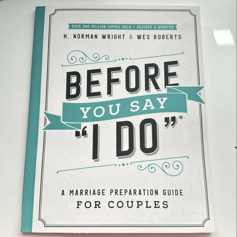 Before You Say "I Do"
