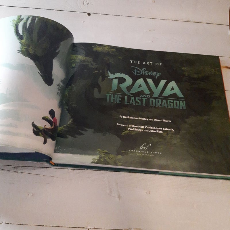 Art of Raya and the Last Dragon (Signed by Kelly Marie Tran, directors and producers)