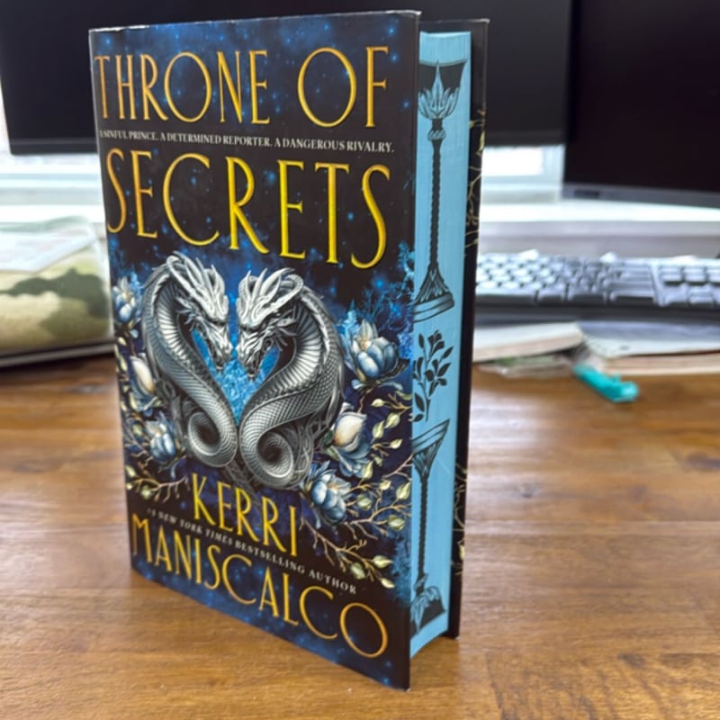 Throne of Secrets - UK Waterstones Exclusive with Sprayed Edges