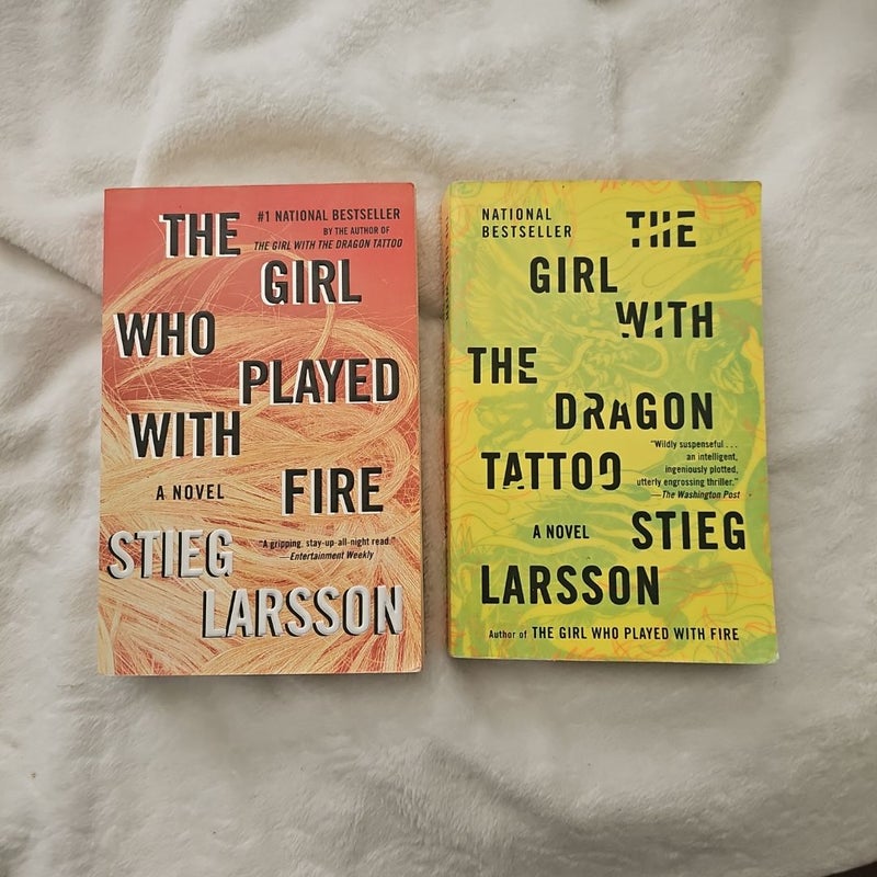 The girl who played with fire/the girl with the dragon tattoo