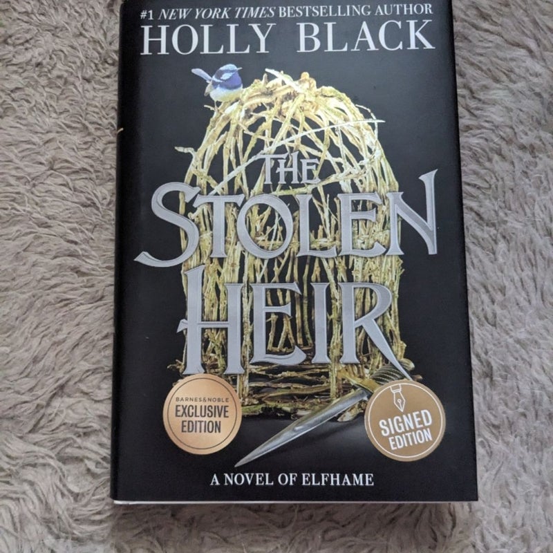 B&N Signed Edition - The Stolen Heir