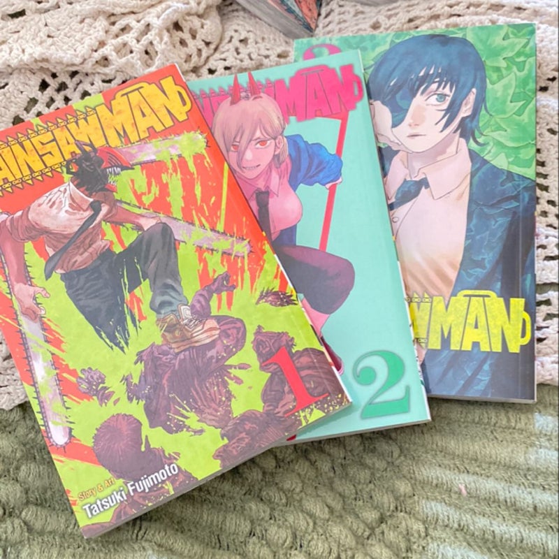 Chainsaw Man, Vol. 1,2,3