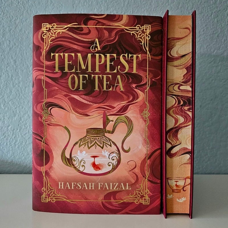 A Tempest Of Tea by Hafsah Faizal Fairyloot Exclusive Edition NEW