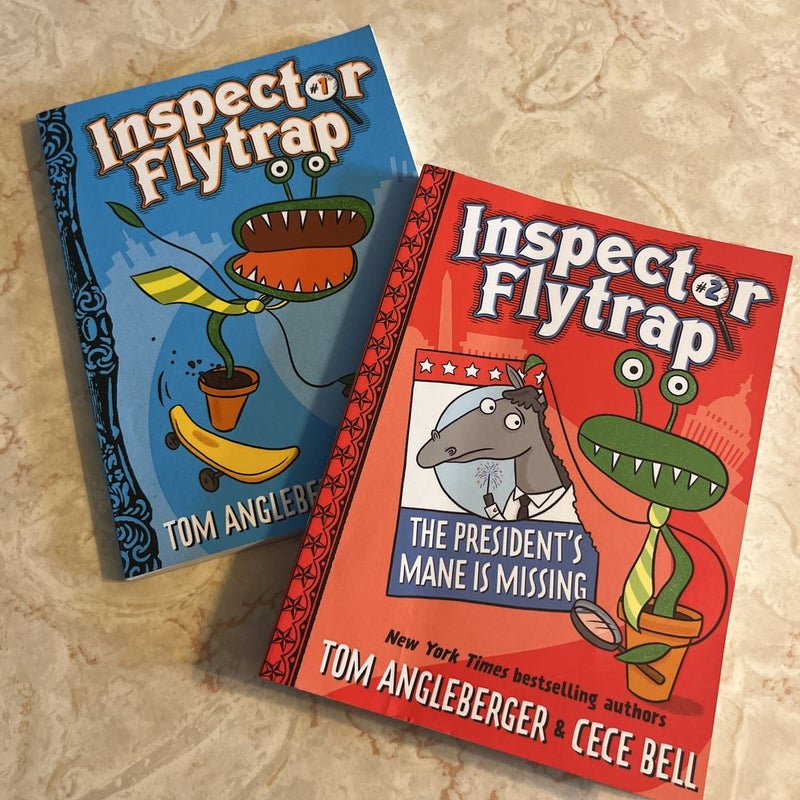 Bundle of Inspector Flytrap Books (#1 & #2)