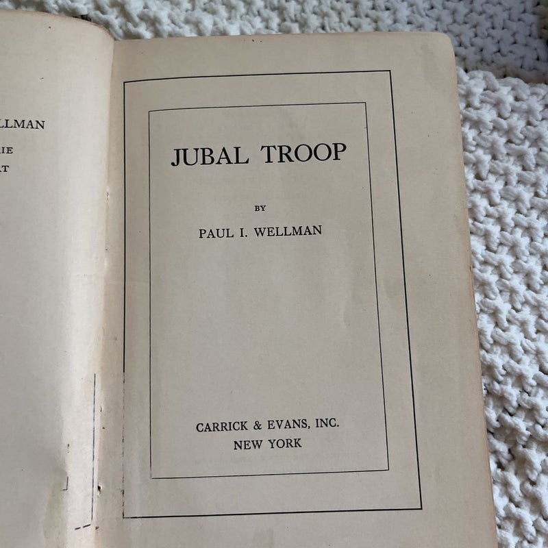 Jubal Troop  (First Edition 1939)