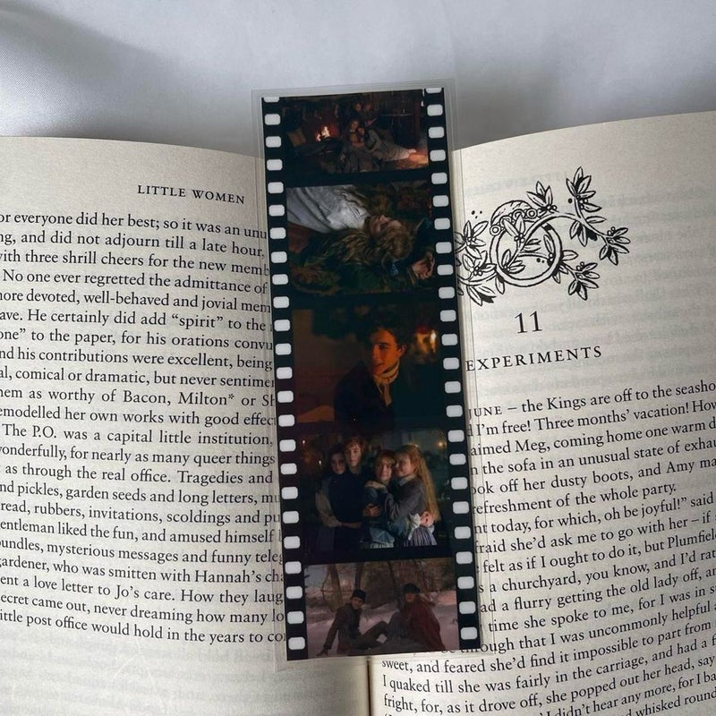 Little Women film strip bookmark