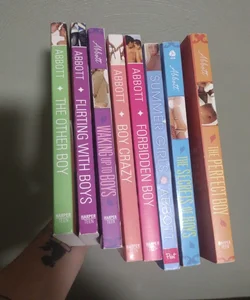 (8 books) The Other Boy; Flirting With Boys; Waking Up to Boys; Boy Crazy; Summer Girls; The Secrets of Boys; The Perfect Boy 