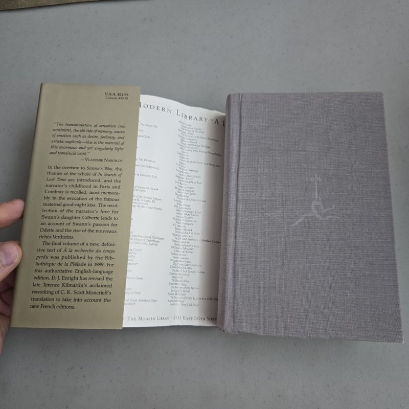In Search of Lost Time Volume 1 Swann's Way