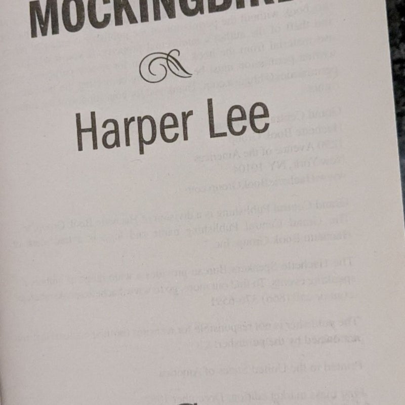 To Kill a Mockingbird