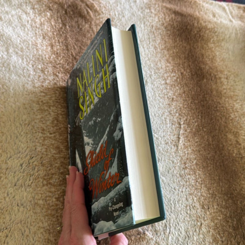 Shield of Winter *HAND SIGNED* *First Edition First Printing*