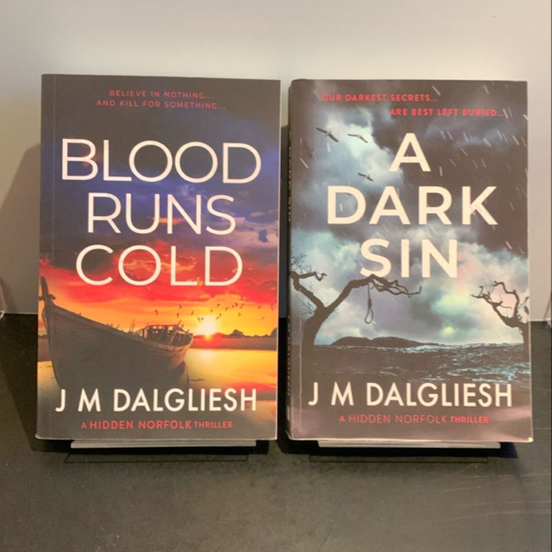 J M Dalgliesh New Hidden Norfolk Thriller 8-14 + Misty Isle 1: A Dark Sin, To Die For, Fool Me Twice, The Raven Song, Angel of Death, Dead to Me, Blood Runs Cold, Long Time Dead