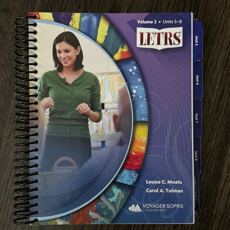 LETRS Volume 2 Units 5-8