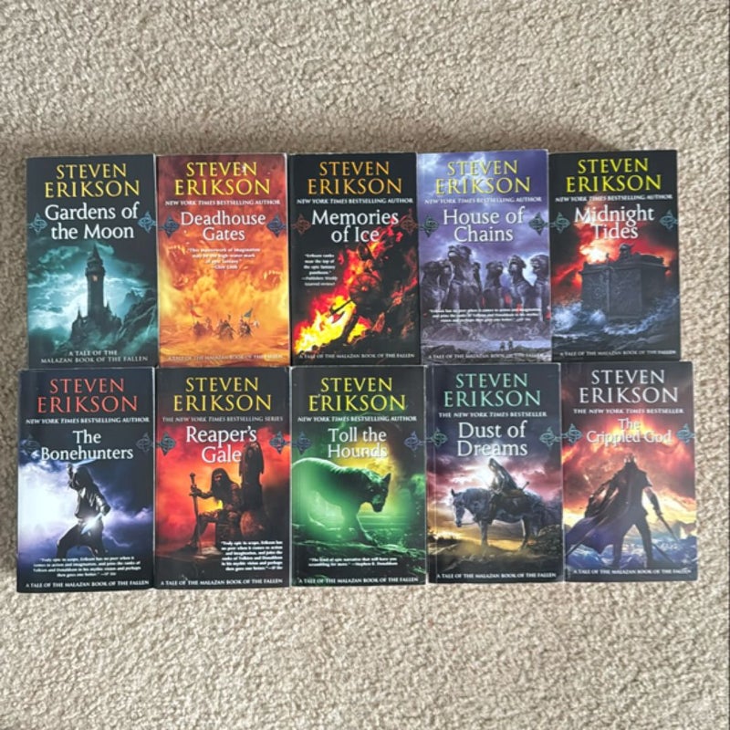 Malazan Book of the Fallen Complete Series