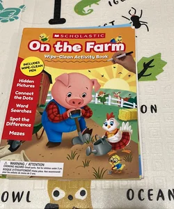 On the Farm Wipe-Clean Activity Book