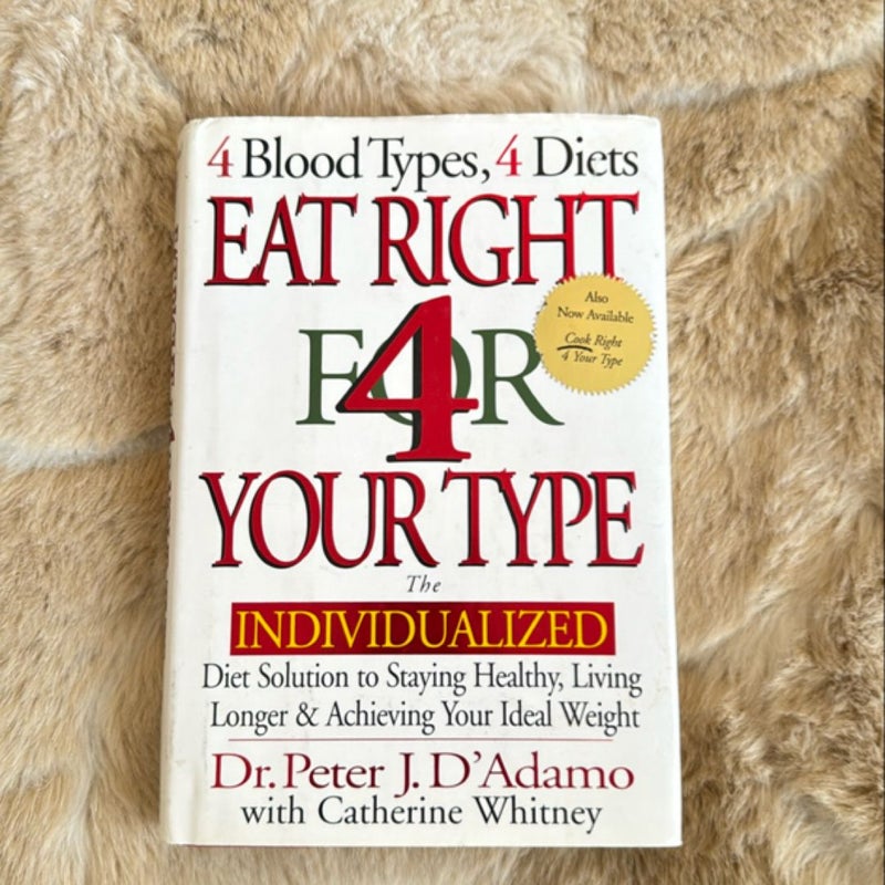 Eat Right 4 Your Type