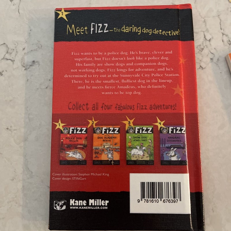 Fizz and the Police Dog Tryouts books 1-4