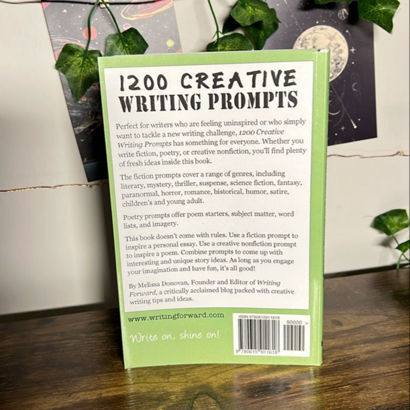 1200 Creative Writing Prompts