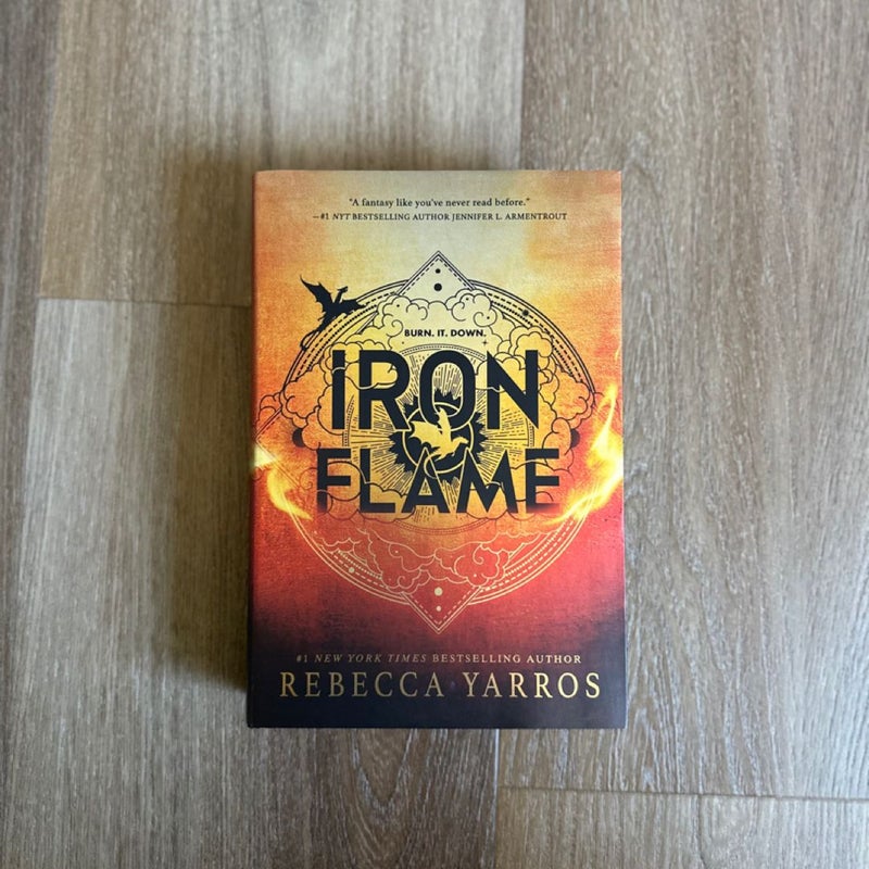 Iron Flame (First Edition - black edges)