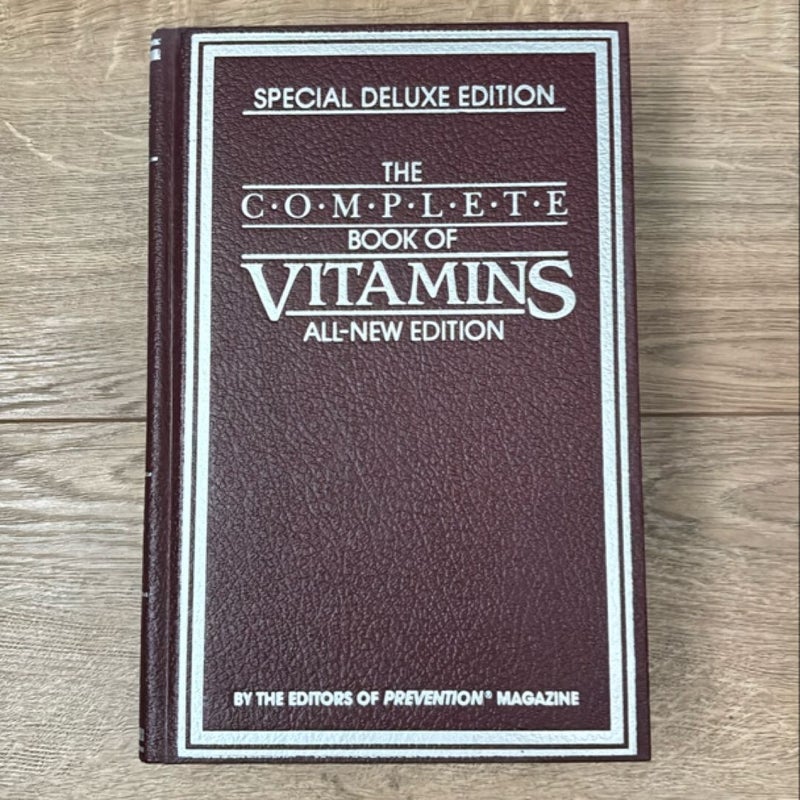 The Complete Book of Vitamins