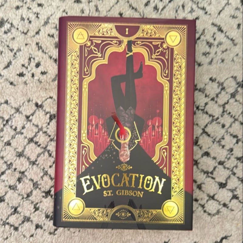 Evocation- Signed Fairyloot book