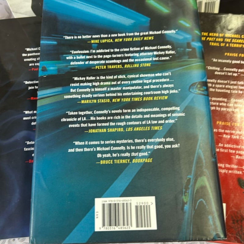 Michael Connelly 5 Hardcover Bundle