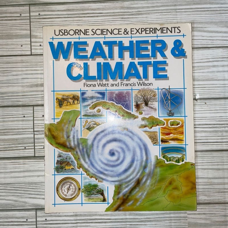 Weather and Climate usborne science and expirements