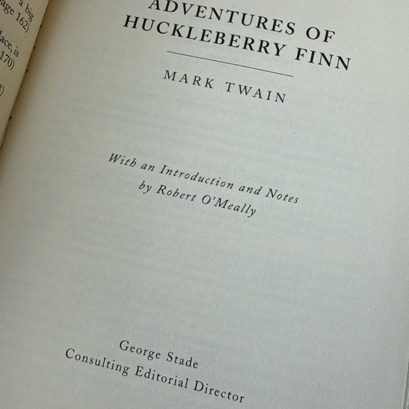 The Adventures of Huckleberry Finn